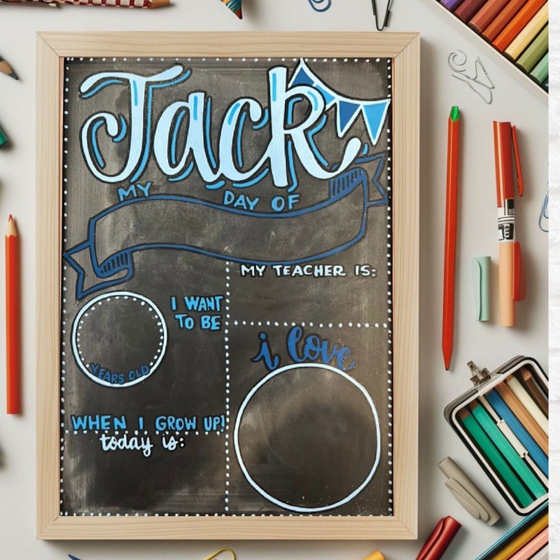 Chalkboard Photo Prop - Etsy