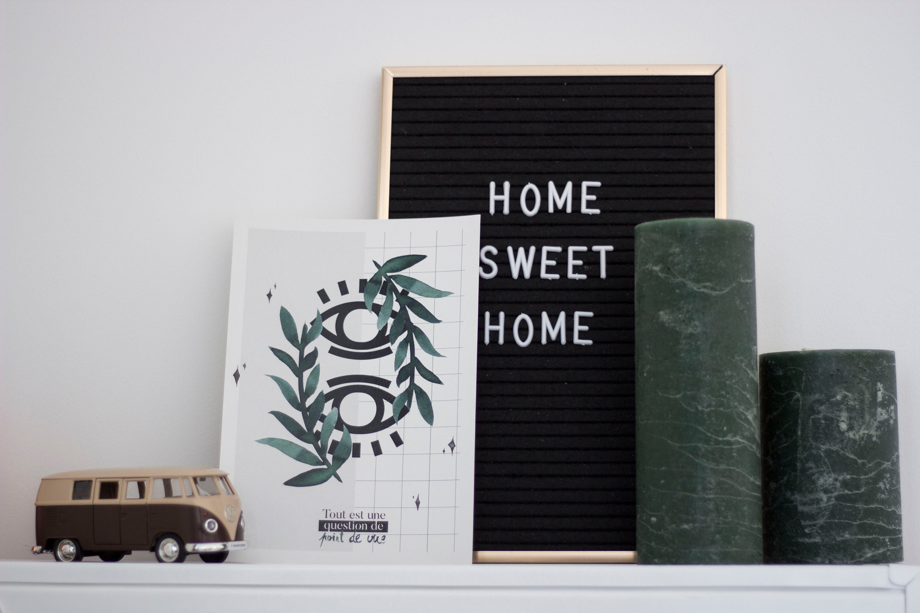 Affiche Yeux/Botanique