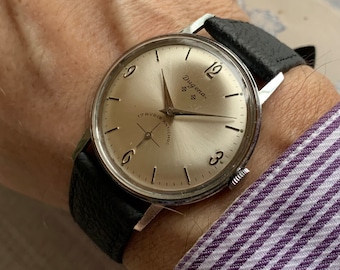Stunning 1960 Dugena 15 Jewel Swiss watch. Professionally serviced