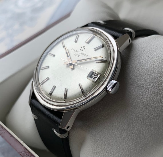 Atemberaubende Eterna Eterna-Matic 1000 1966 Automatik 21 Jewel 