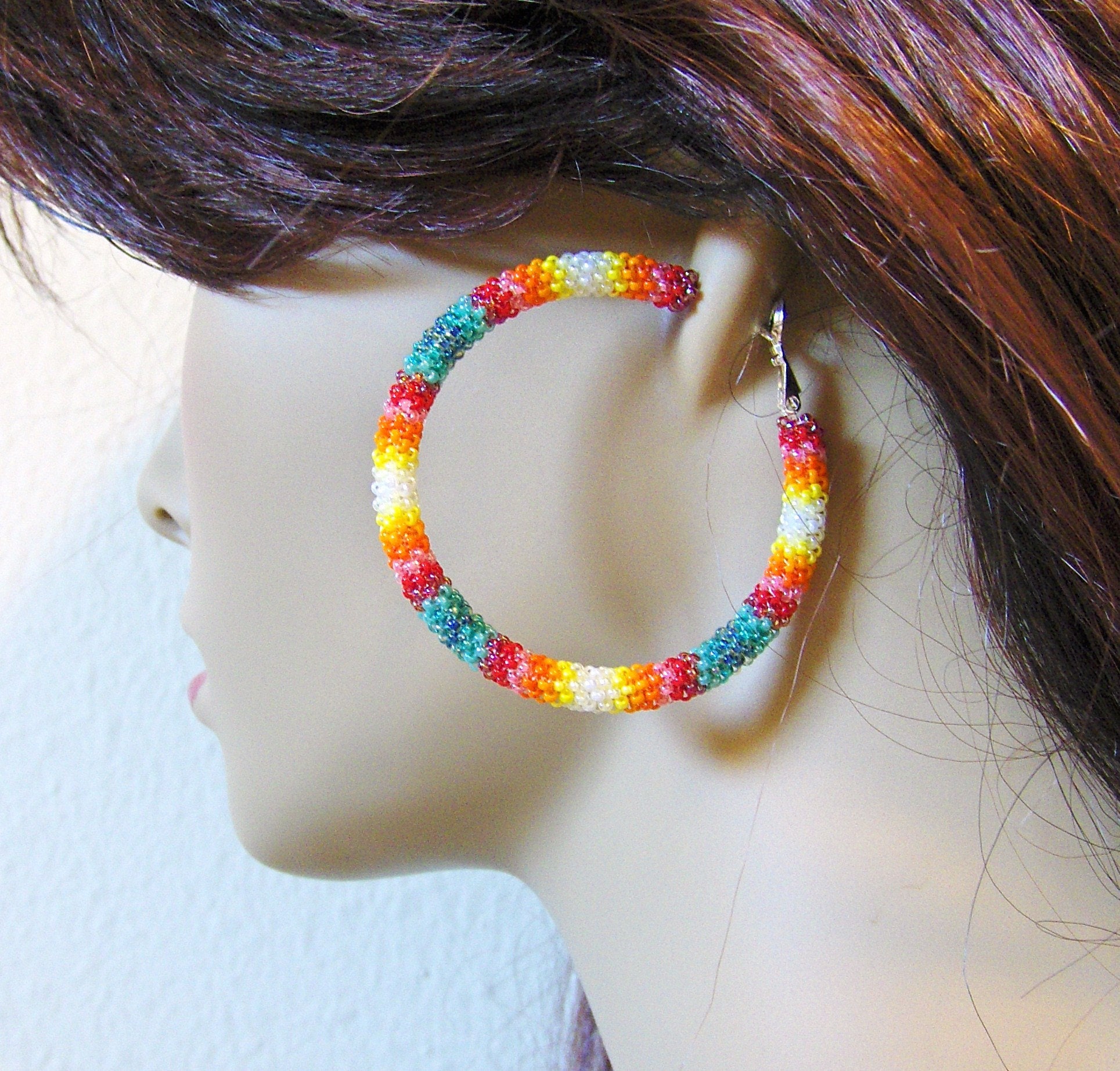 Orecchini Punk Uomo Donna Orecchini A Cerchio (huggie) In Acciaio Inox - Diametro 9mm, Senza Nichel, Per Uomo E Donna Orecchini Clip On