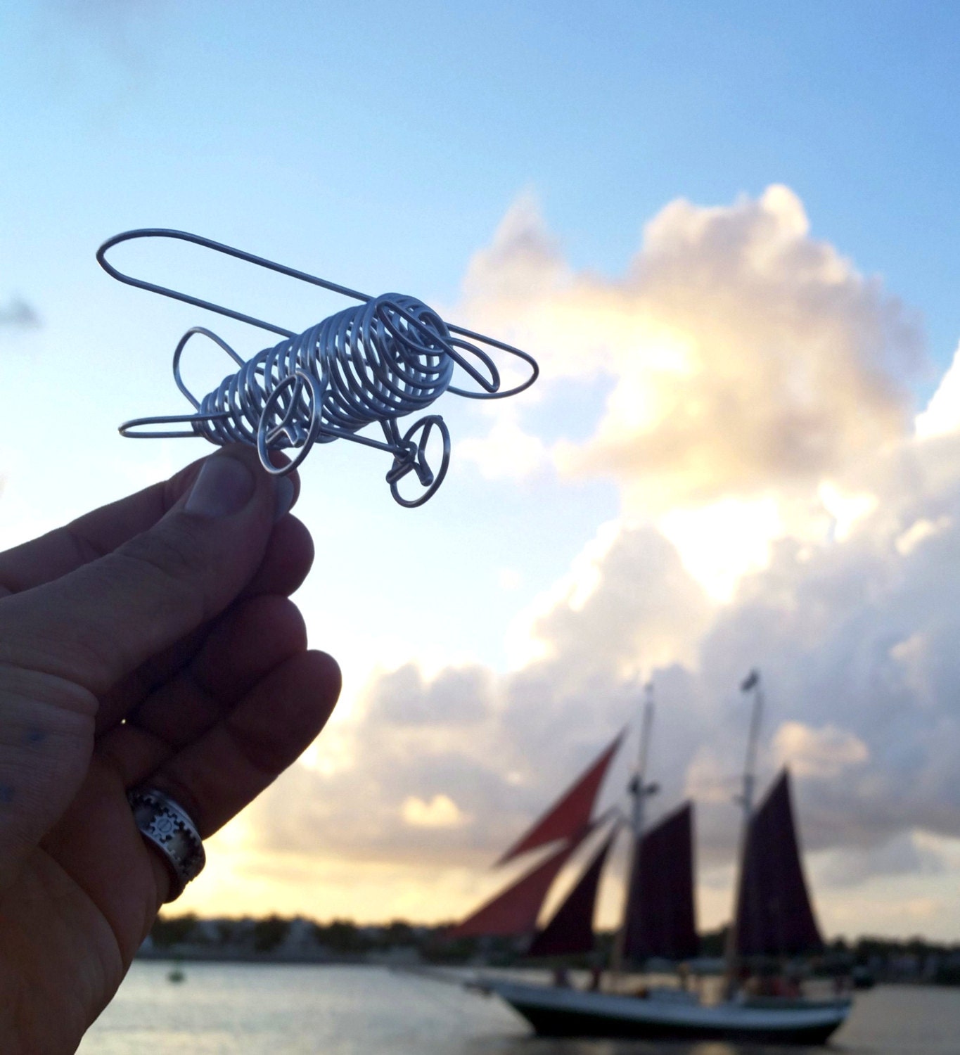 Wire Airplane | Etsy