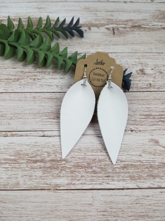 Small Camo EarringsCamouflage Cork Teardrop EarringsMilitary Lightweight EarringGift for Her under 10Statement Dangle and Drop Earrings