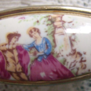 Vintage Lipstick Mirror Holder...Signed JAPAN...Couple Lipstick Storage Holder...Purse Accessory
