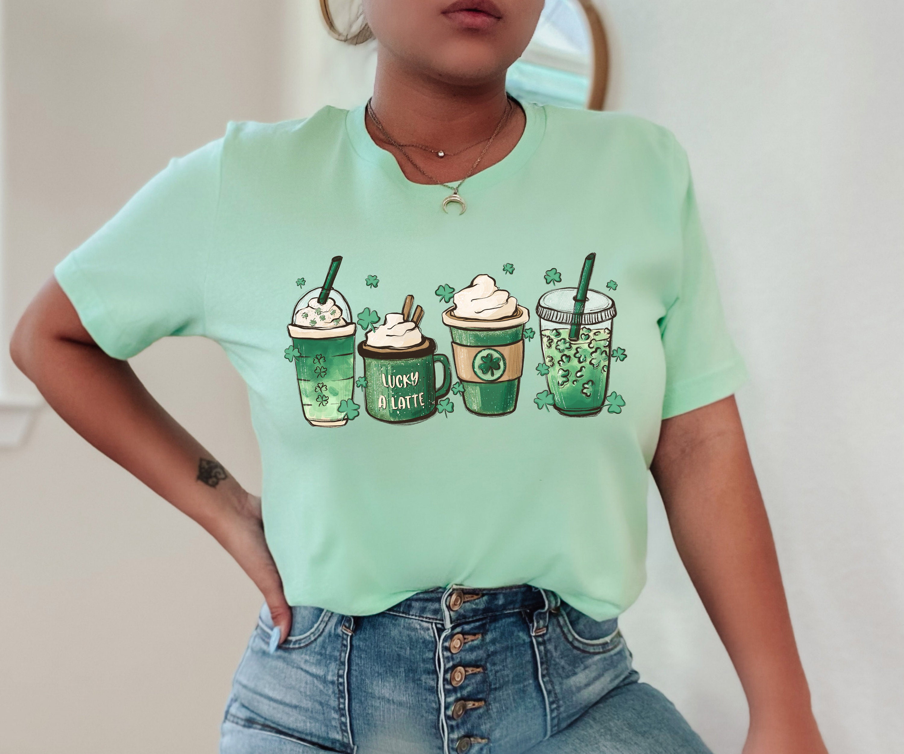 St Patrick Green Tee - Etsy