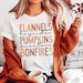 Flannels Hayrides Pumpkins Sweaters Bonfires - Thanksgiving Shirt - Cute Fall Shirt - Thanksgiving Tee - Pumpkin Spice Season - XS - 4XL 