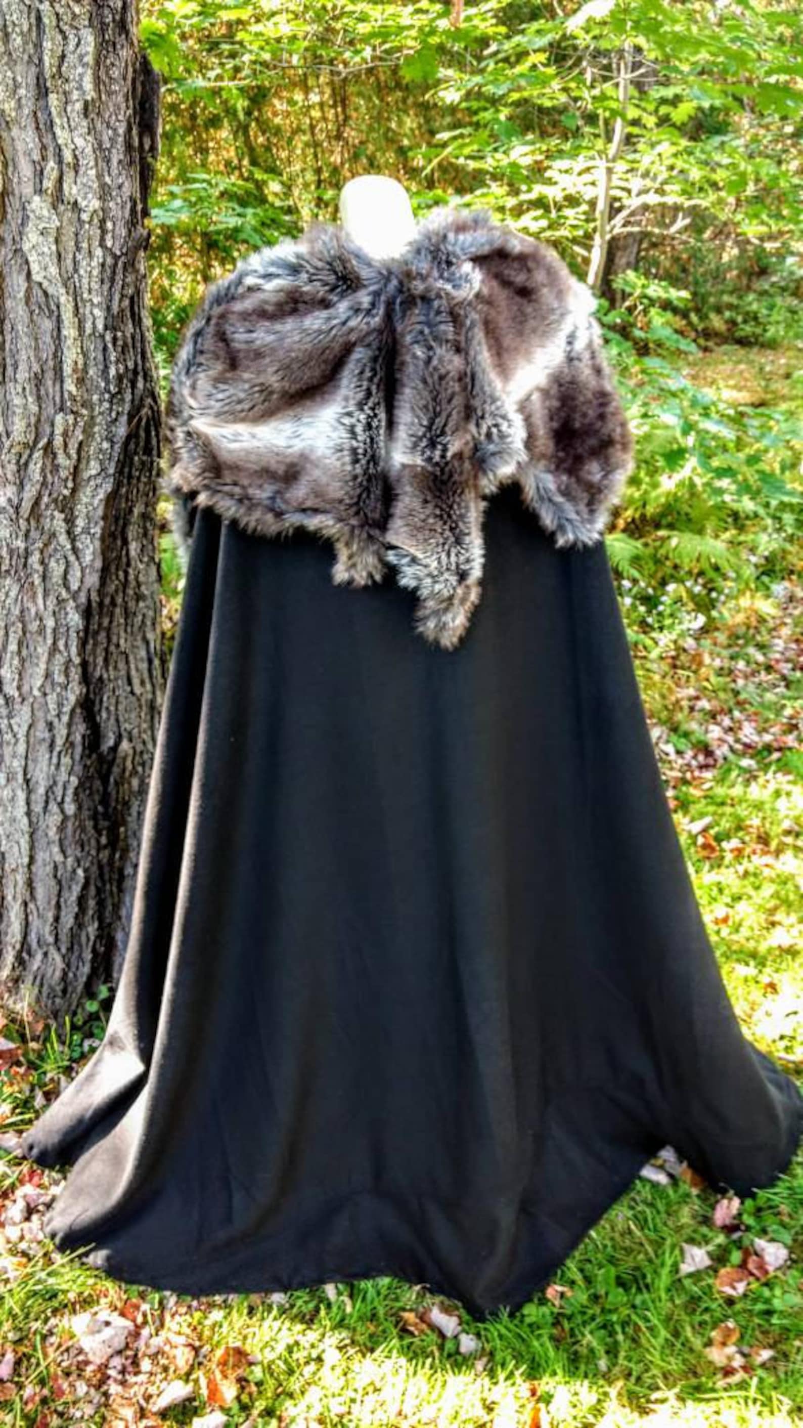Cloak, Childrens Cloak, Game of Thrones, Fur Pelt, Halloween Costume