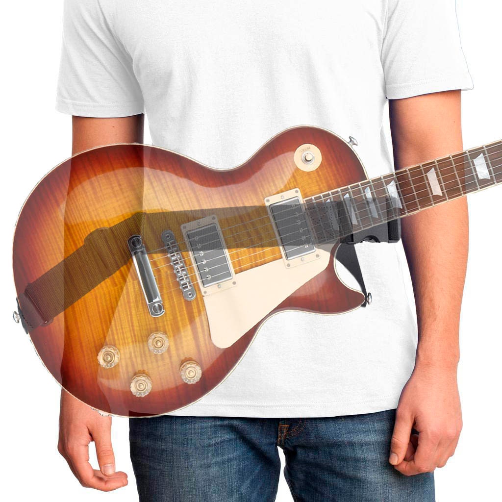 Waist Guitar Strap for Solid Body Guitar Ergonomic Guitar Strap Etsy