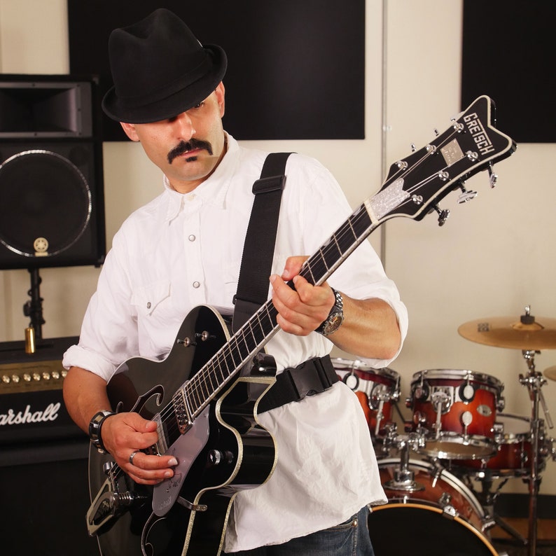 Ergonomic Guitar Strap Alternate Shoulders While Reducing Etsy