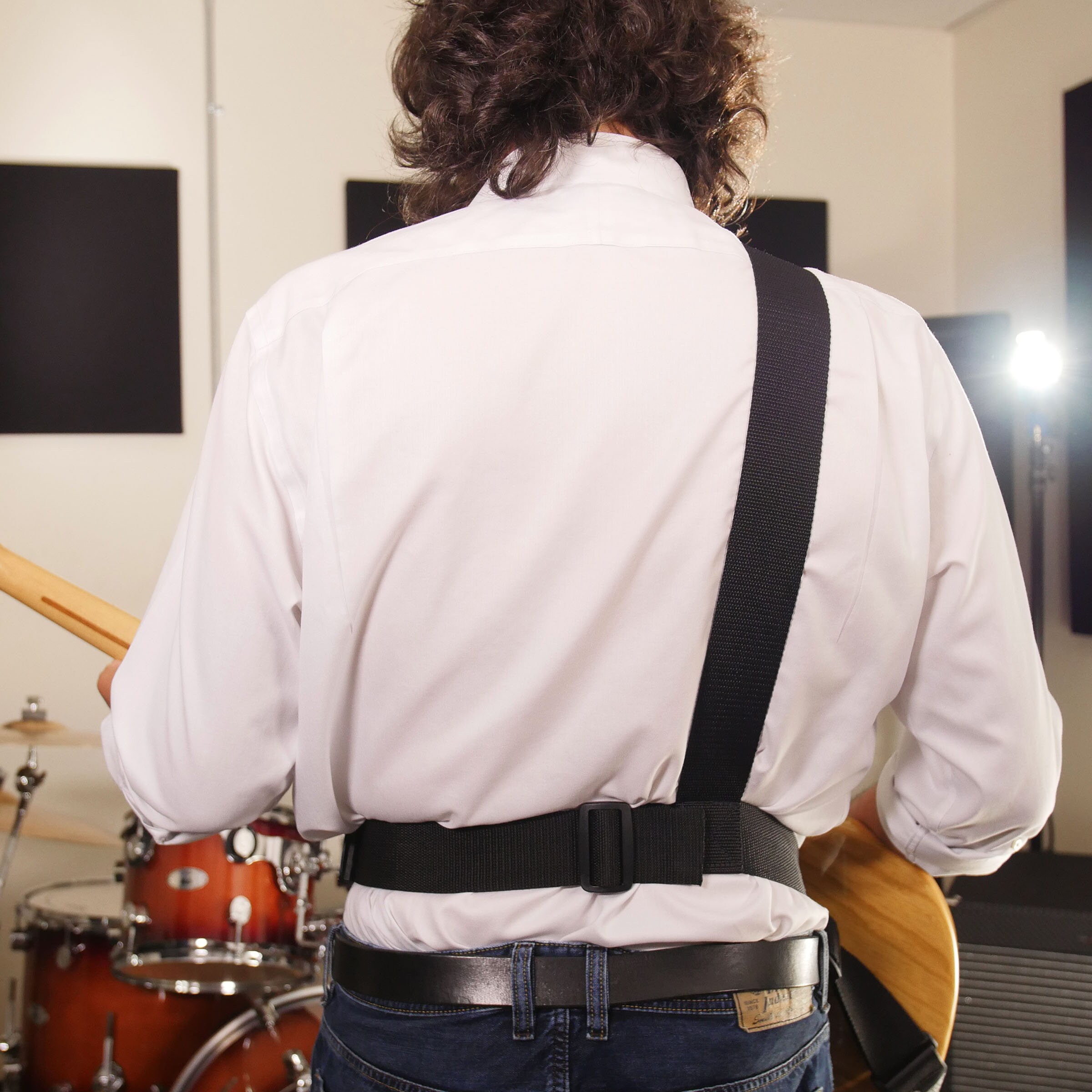 Ergonomic Guitar Strap Alternate Shoulders While Reducing Etsy