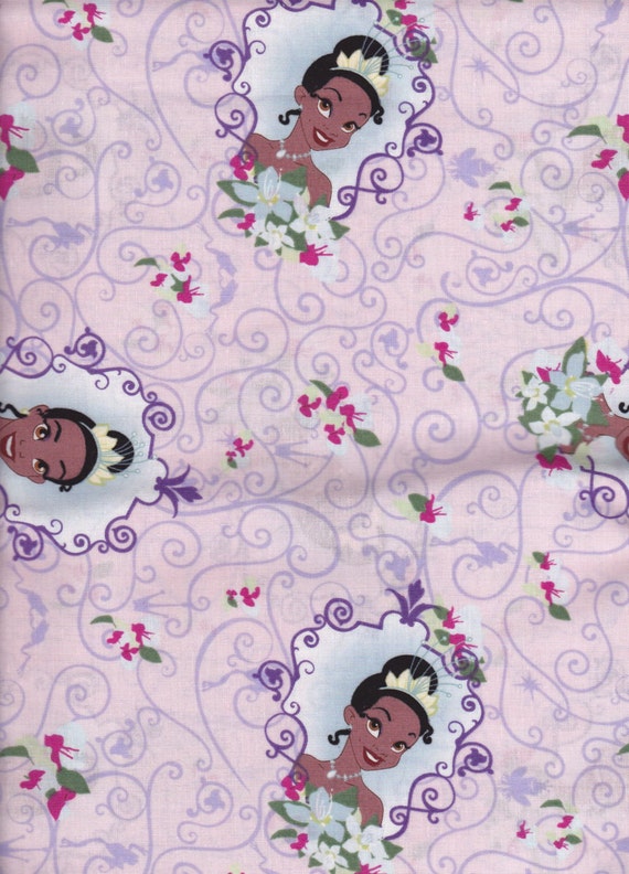 Personalized Pillow Bed with Princess Tiana fabric Girl Etsy