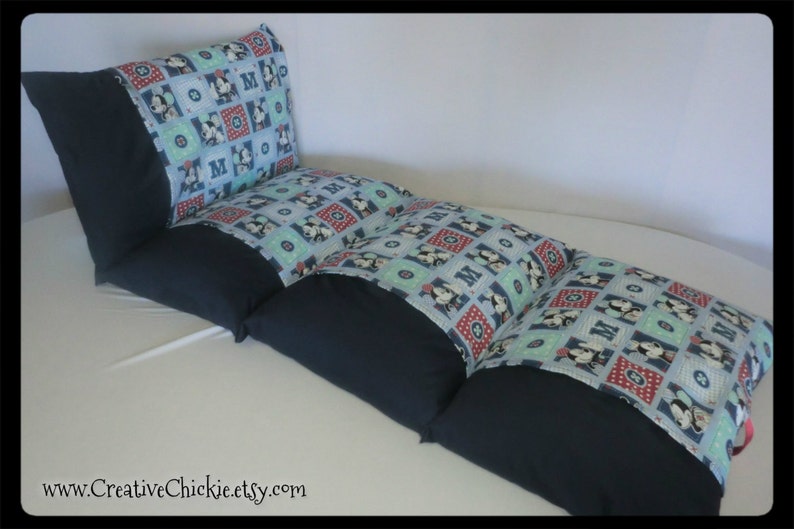 EXTRA LONG Nap Mat College Study Bed Polka dot Pillow Bed Pillow Mattress Children/'s Pillow Bed Sleepover Bed