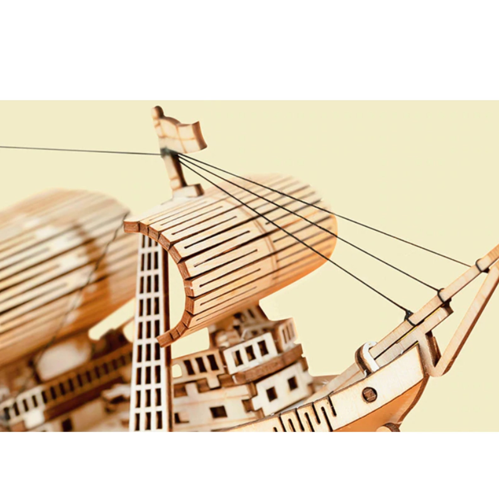 3D Wooden Sailing Ship Puzzle DIY Assembly for Children & Etsy