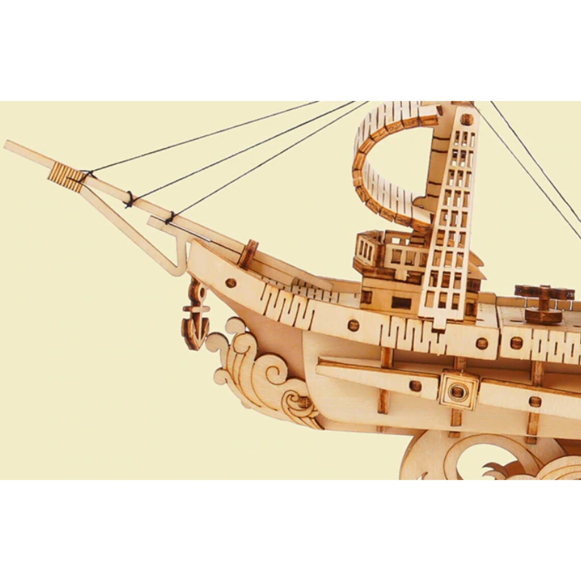 3D Wooden Sailing Ship Puzzle DIY Assembly for Children & Etsy