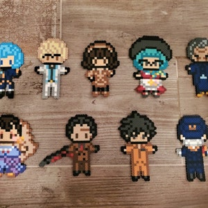 AITSF Inspired Perlers Part 2 (Shoko, Renju, Hitomi, Mayumi, So, Mama, Moma, Amame, #89, Inspector Kagami)