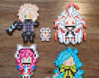 AITSF Inspired Perlers Part 1 (Kaname Date, Aiba, Iris Sagan, Boss, Pewter, Ota Matsushita, Mizuki Okiura)