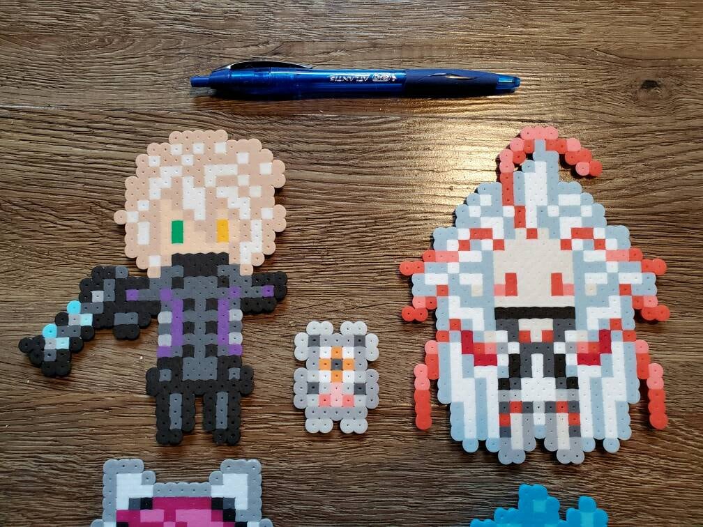 AITSF Inspired Perlers Part 1 (kaname Date, Aiba, Iris Sagan