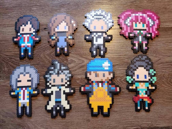 Zero Escape 9 Hours 9 Persons 9 Doors 999 Inspired Perlers Etsy