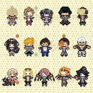 TWEWY NEO, Twewy Perlers (Rindo,Fret,Nagi,Sho,Beat,Shoka,Neku,Motoi,Kanon,Susukichi,Tsugumi,Shiba,Uzuki,Kariya,Kaie)