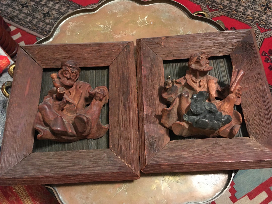 Lofberg Archie Woodrow Wood Carvings - Etsy