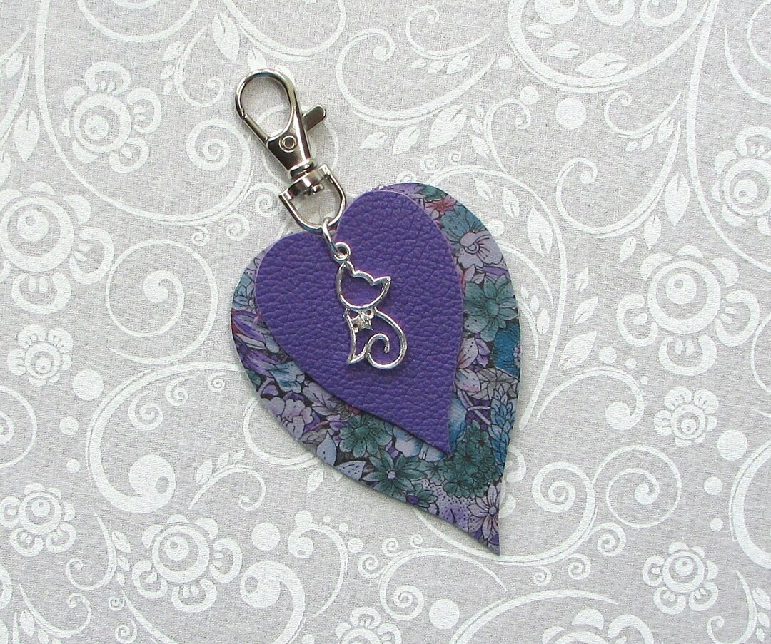Purple Sparkle Cate Handbag with Crystal Star Charm