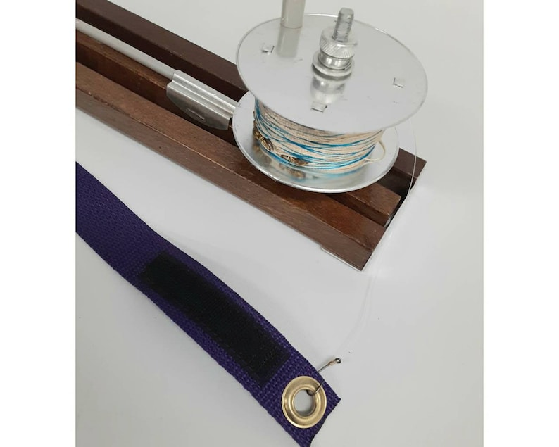 SET OF 5 Ice Fishing Trap Straps Reel Wraps Red Bluegreen Etsy