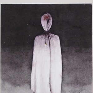 Fevers, Dark Art Print, Watercolor