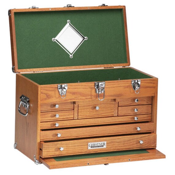 Items similar to Gerstner Hobby Chest GI530 8 Drawer Oak Tool Chest on