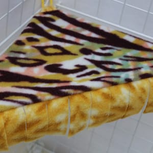 PACK of Sugar Glider Fleece Corner Hammocks