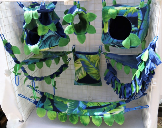 Congo Jungle Adventure Custom Sugar Glider Cage Set Etsy UK