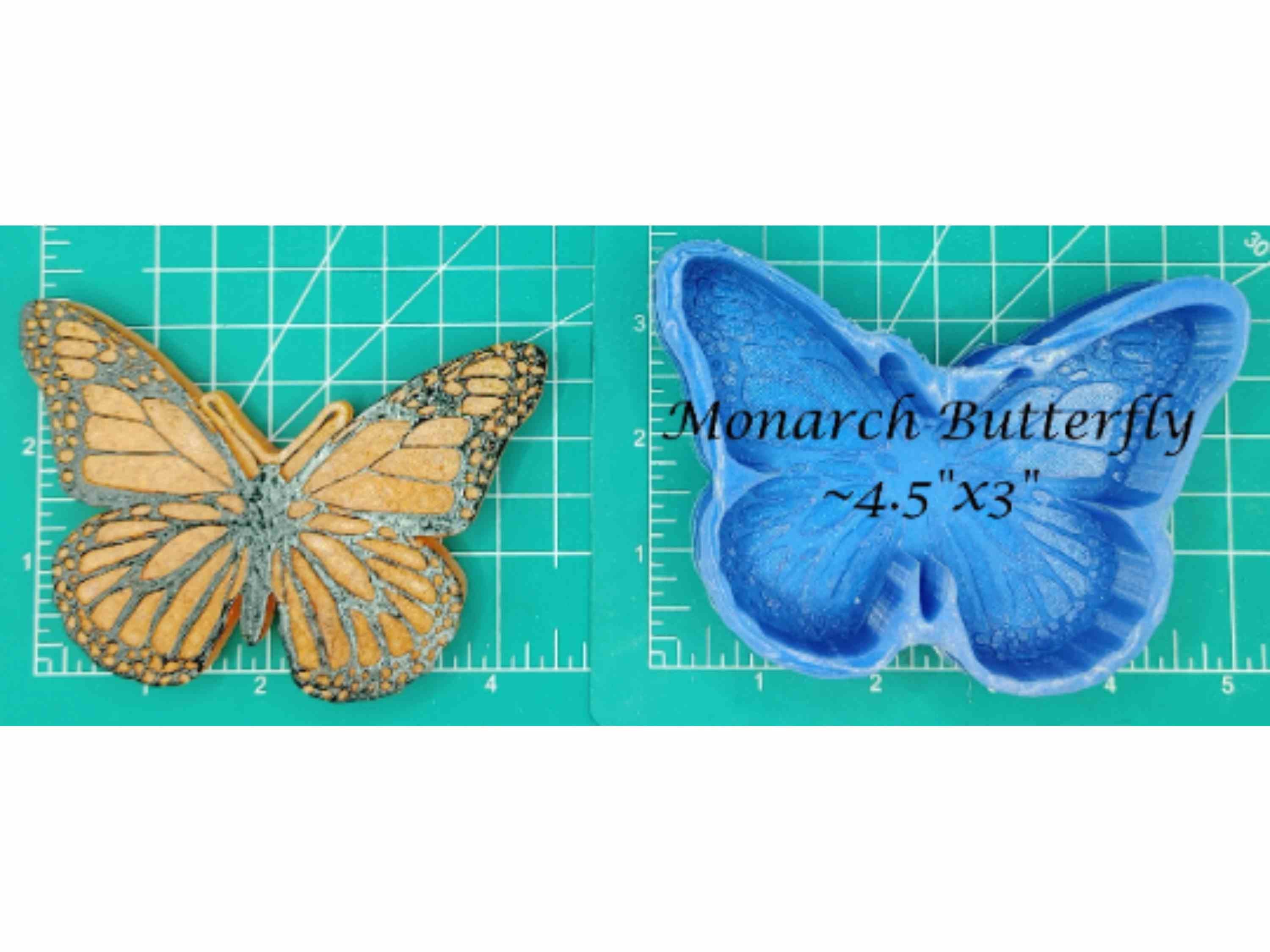 Monarch Butterfly - Silicone Freshie Mold