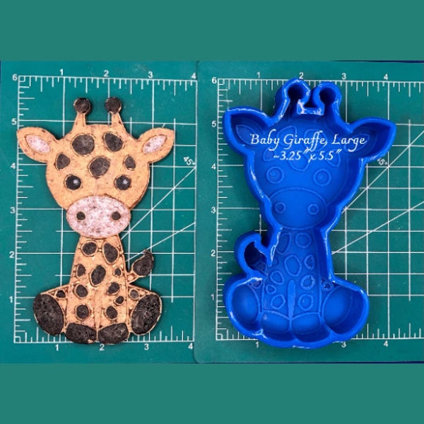 Baby Giraffe Silicone Freshie Mold