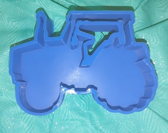 Tractor Silicone Freshie Mold - Silicone Mold - Car Freshie Mold - Resin Mold - Candle Mold - Soap Mold - Aroma Bead Mold