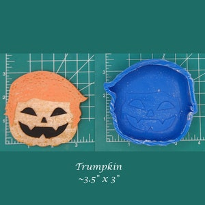Trumpkin Silicone Freshie Mold - Silicone Mold - Car Freshie Mold - Resin Mold - Candle Mold - Soap Mold - Aroma Bead Mold