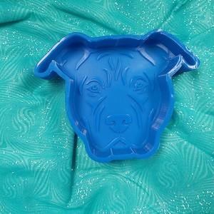 Pit Bull Freshie Mold - Silicone Mold - Freshie Mold - Resin Mold - Candle Mold - Soap Mold - Aroma Bead Mold