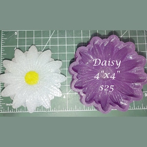 Daisy Silicone - Freshies, Silicone Molds, Silicone Freshie Mold, Molds for Freshies, Aroma Bead Molds.
