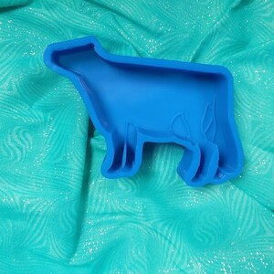 Dairy Cow - No Spots Silicone Freshie Mold - Silicone Mold - Car Freshie Mold - Resin Mold - Candle Mold - Soap Mold - Aroma Bead Mold