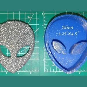 Alien Freshie Mold - Silicone Mold - Freshie Mold - Resin Mold - Candle Mold - Soap Mold - Aroma Bead Mold -