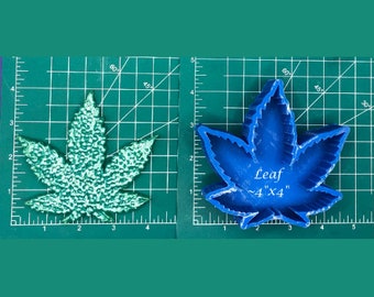 Leaf Silicone Freshie Mold - Silicone Mold - Freshie Mold - Resin Mold - Candle Mold - Soap Mold - Aroma Bead Mold