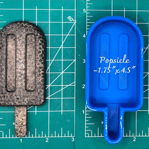 Popsicle  Silicone Freshie Mold - Silicone Mold - Car Freshie Mold - Resin Mold - Candle Mold - Soap Mold - Aroma Bead Mold