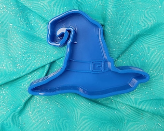 Witch's Hat Silicone Freshie Mold - Silicone Mold - Car Freshie Mold - Resin Mold - Candle Mold - Soap Mold - Aroma Bead Mold