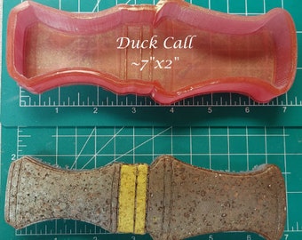 Duck Call  Silicone Freshie Mold - Silicone Mold - Car Freshie Mold - Resin Mold - Candle Mold - Soap Mold - Aroma Bead Mold