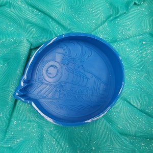 Train Silicone Freshie Mold - Silicone Mold - Car Freshie Mold - Resin Mold - Candle Mold - Soap Mold - Aroma Bead Mold