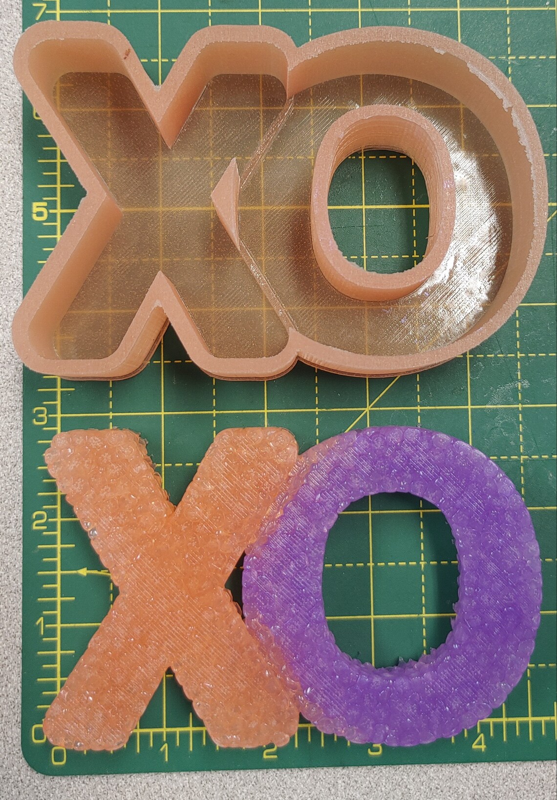 XO silicone mold for aroma beads and freshies Etsy