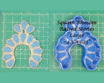 Squash Blossom - Silicone Freshie Mold - Silicone Mold - Car Freshie Mold - Resin Mold -Candle Mold -Soap Mold -Aroma Bead Mold