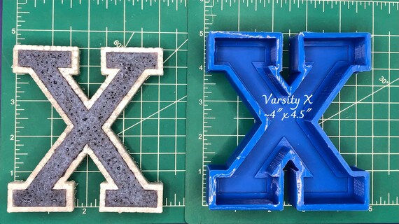 Varsity Font Y - Silicone Freshie Mold