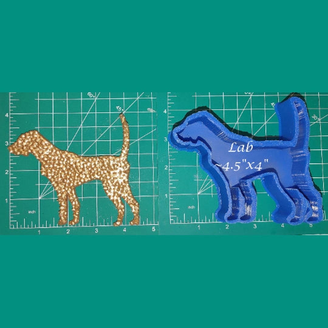Hunting Dog Lab Retriever Silicone Freshie Mold Silicone Mold Car
