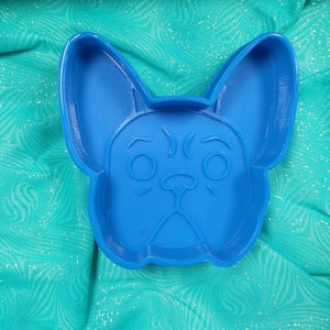 French Bulldog Silicone Freshie Mold - Silicone Mold - Car Freshie Mold - Resin Mold - Candle Mold - Soap Mold - Aroma Bead Mold