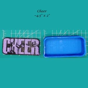 Cheer Silicone - Freshies, Silicone Molds, Silicone Freshie Mold, Molds for Freshies, Aroma Bead Molds.