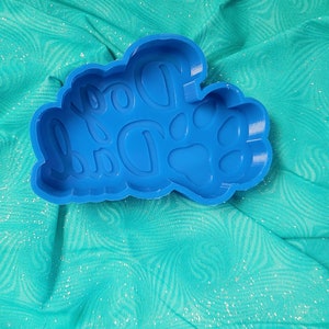 Dog Mom or Dog Dad Silicone Freshie Mold - Silicone Mold - Freshie Mold - Resin Mold - Candle Mold - Soap Mold - Aroma Bead Mold